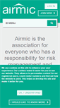 Mobile Screenshot of airmic.com